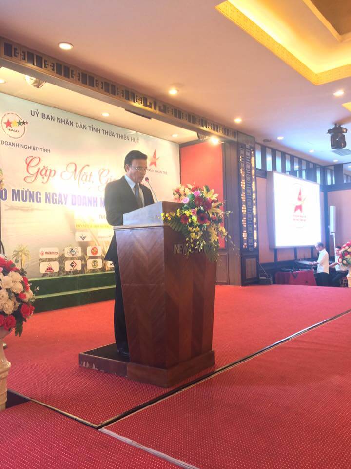 Chủ tịch Hiệp hội doanh nghiệp tỉnh Nguyễn Mậu Chi 