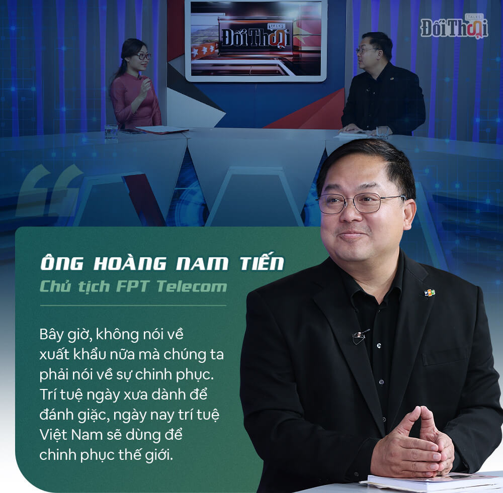 Ông Hoàng Nam Tiến, Chủ tịch FPT Telecom
